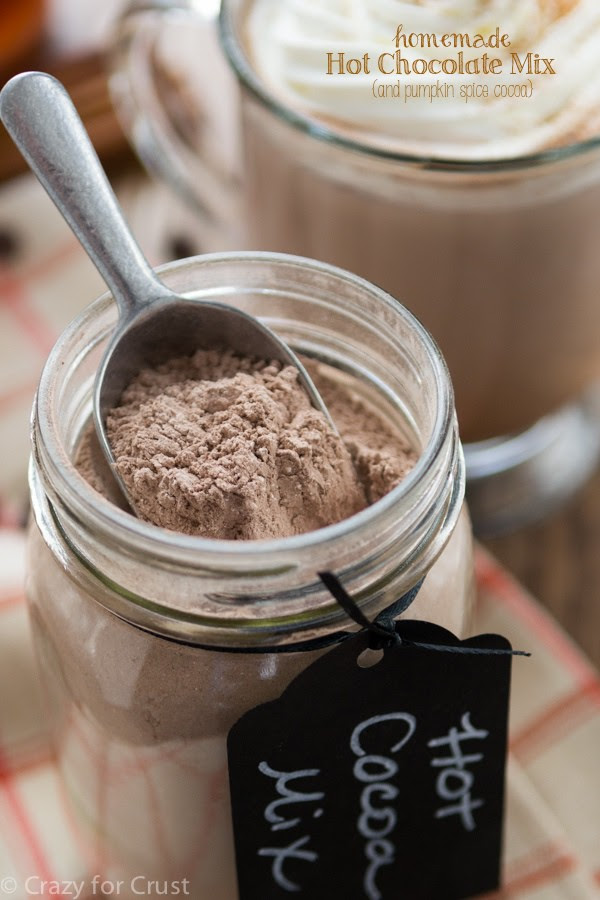 Homemade Hot Chocolate Mix {Pumpkin Spice Hot Chocolate} Crazy for Crust Homemade Hot Chocolate Mix {Pumpkin Spice Hot Chocolate} Crazy for Crust