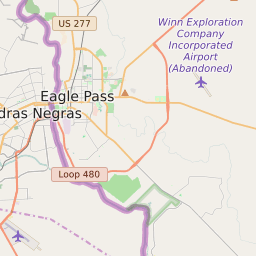 Eagle Pass Zip Code Map Eagle Pass, Texas ZIP Code Map   Updated September 2020