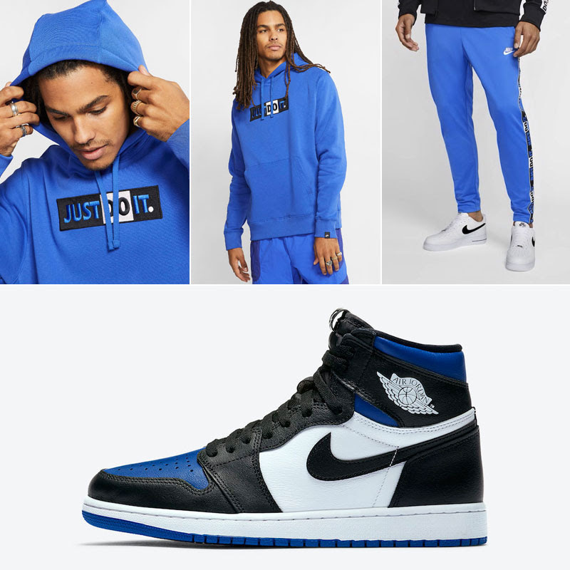 Air Jordan 1 Royal Toe Nike Clothing Match Sneakerfits Com