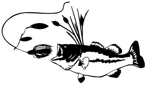 Download Bass Fish Silhouette at GetDrawings | Free download