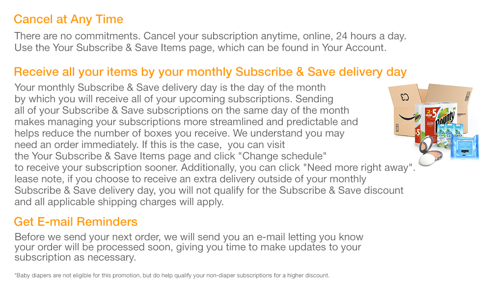 Amazon.com - Subscribe & Save