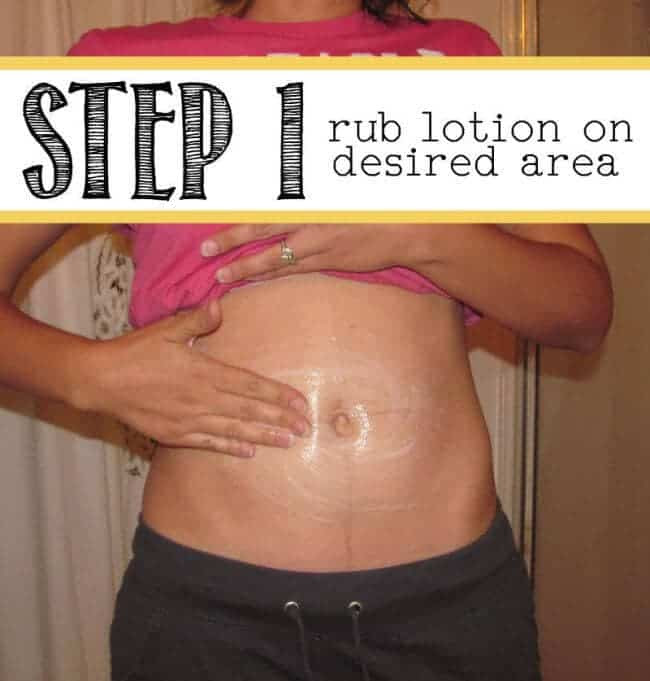 Step 2 – Wrap the ENTIRE area with your plastic wrap. I went all the ...