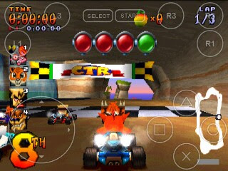 PS1 - Crash Tag Team Racing CTR High Compress | Idwmenager