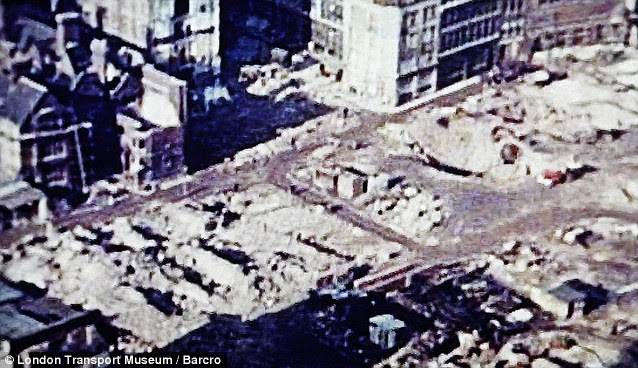 Luftwaffe aircraft swept across the skies during the raids which will be brought to life on the documentary