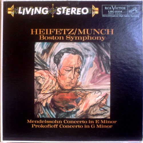 US RCA LSC-2314 HEIFETZ - MENDELSSOHN : Violin Concerto