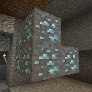 Minecraft ダイヤモンド鉱石を効率よく採掘 ブランチマイニング