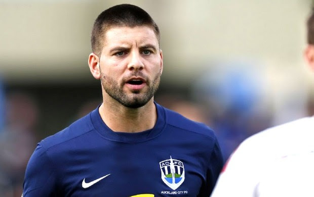 Cris Bale Auckland City (Foto: Reprodução / Site Oficial do Auckland City)