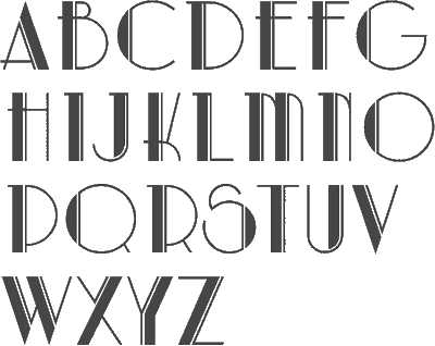Art Deco Fonts Free Commercial Use