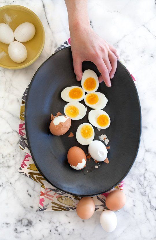 boiled eggs