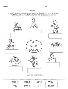 In this worksheet, kids will encounter a variety of action verbs and engaging activities. verb practice sheets for preschool and kindergartens