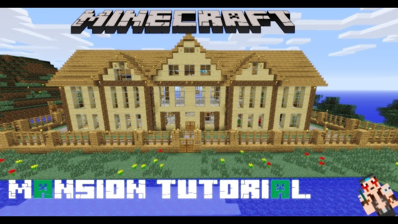 Minecraft Mansion Tutorial - YouTube