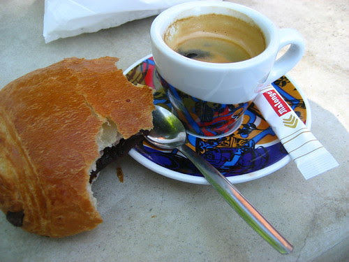 Morning espresso & patisserie