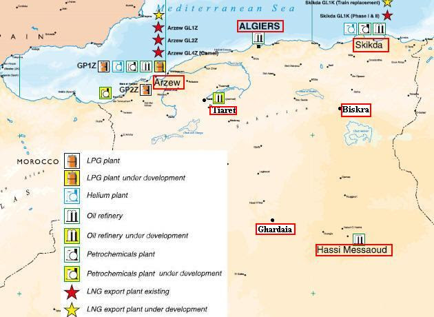 アルジェリアの石油と石油化学産業 化学業界の話題