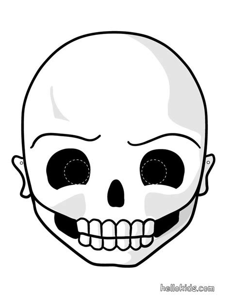 72 Free, Printable Halloween Masks for All Ages