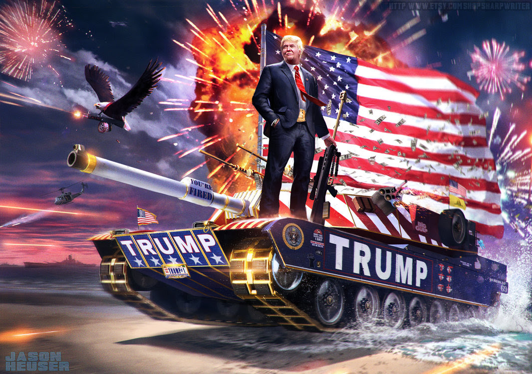 Image result for trump as a artist