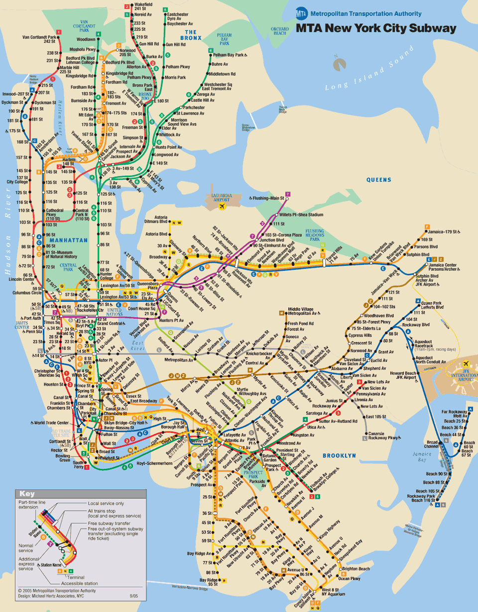 www.Mappi.net : Maps of cities : New York City