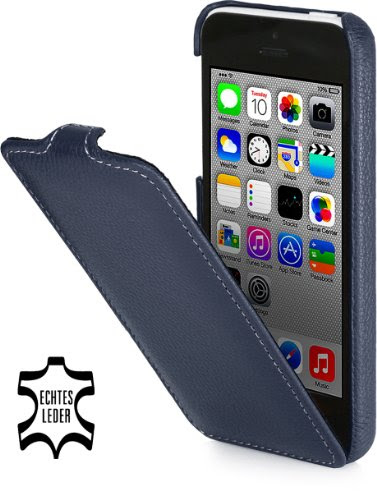 StilGut, UltraSlim, pochette exclusive pour l'iphone 5c d'Apple, rabattable, en bleu