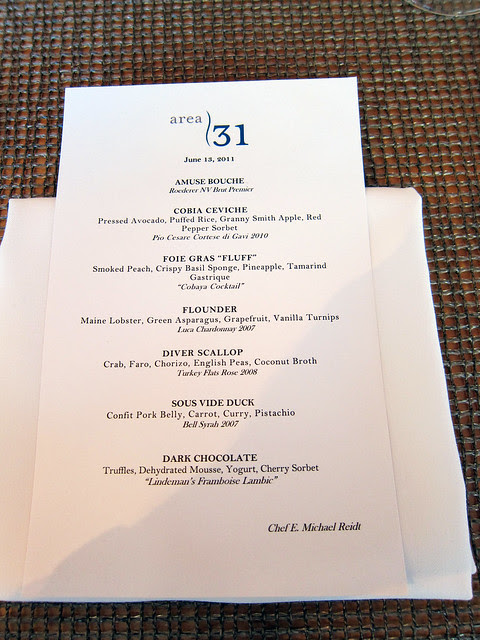 Cobaya 31 menu