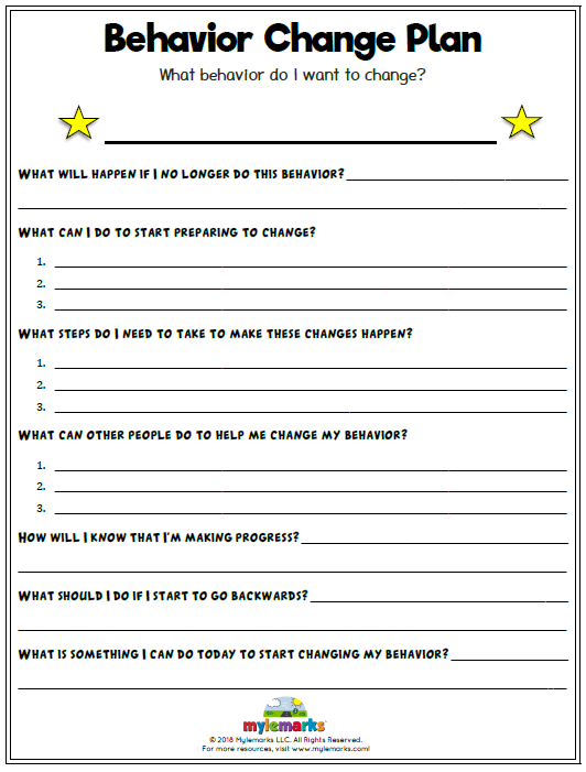 Behavior Change Plan (+ES)