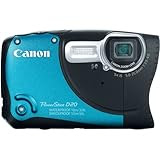 Canon PowerShot D20 12.1 MP CMOS Waterproof Digital Camera with 5x Image Stabilized Zoom 28mm Wide-Angle Lens a 3.0-Inch LCD and GPS Tracking