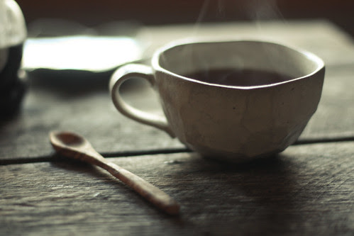 black tea & huckleberry honey