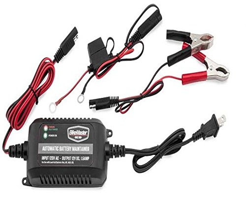 BikeMaster TE4-0218 Battery Charger - 1.5amp - Car Battery 