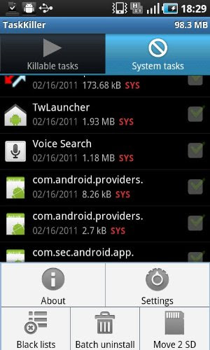 TaskKiller Pro v2.0.4