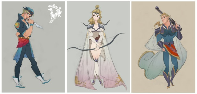 雰囲気バッチリ ディズニー風に描かれたファイナルファンタジーキャラのイラストいろいろ そうさめも