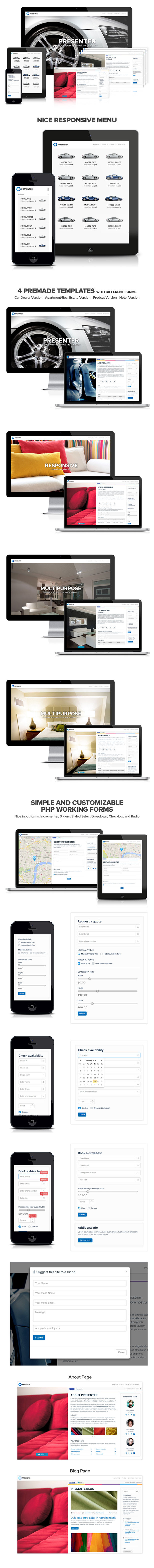 PRESENTER - Multi Purpose Showcase