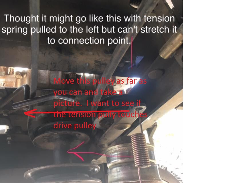 Help T1560 Belt (engine to trans) | OrangeTractorTalks ...