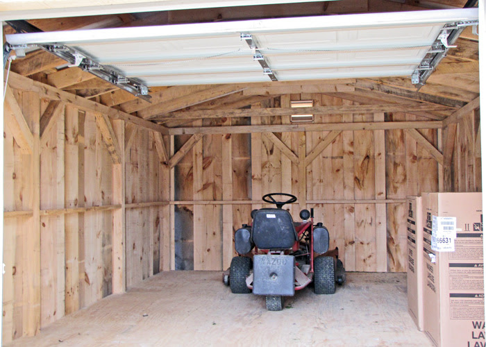 14x20 Shed Post and Beam Garage Kits Jamaica Cottage Shop
