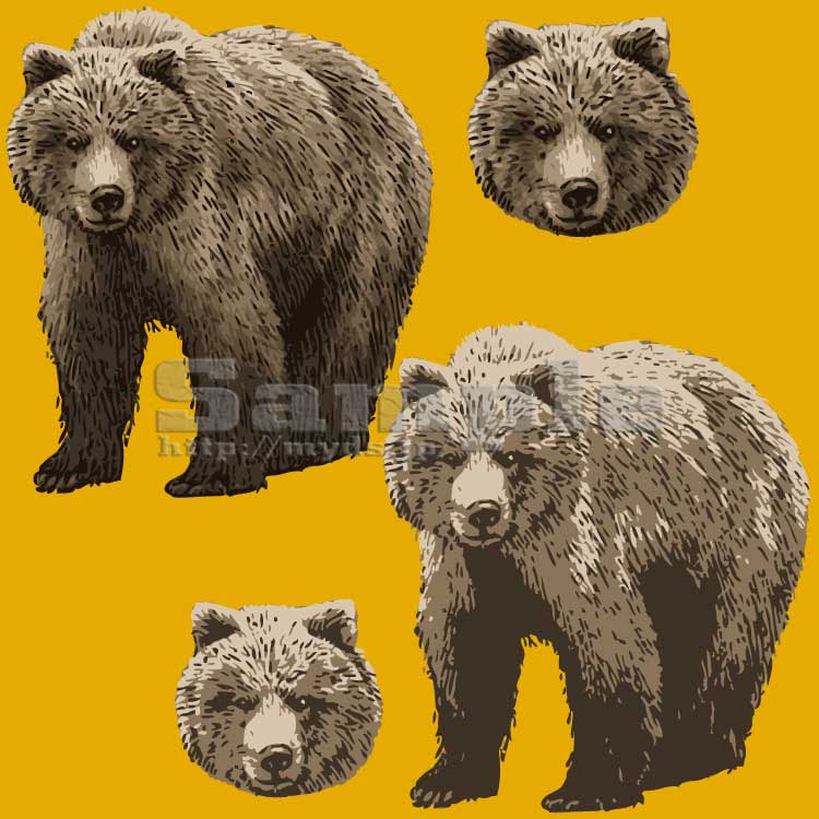 70以上 熊 イラスト リアル 最高の画像新しい壁紙ihd
