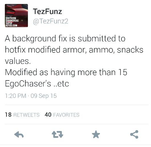 Rockstar Patching Unlimited Snacks/Armour & Combat Roll/No Recoil ...