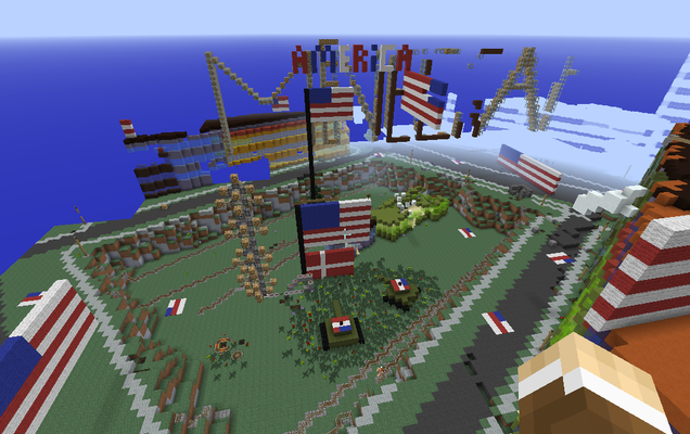 American Tanks And Dynamite Have Trashed Minecraft Denmark