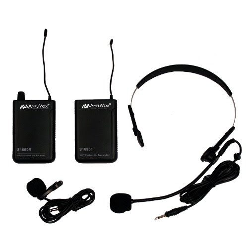 lapel and headset mic