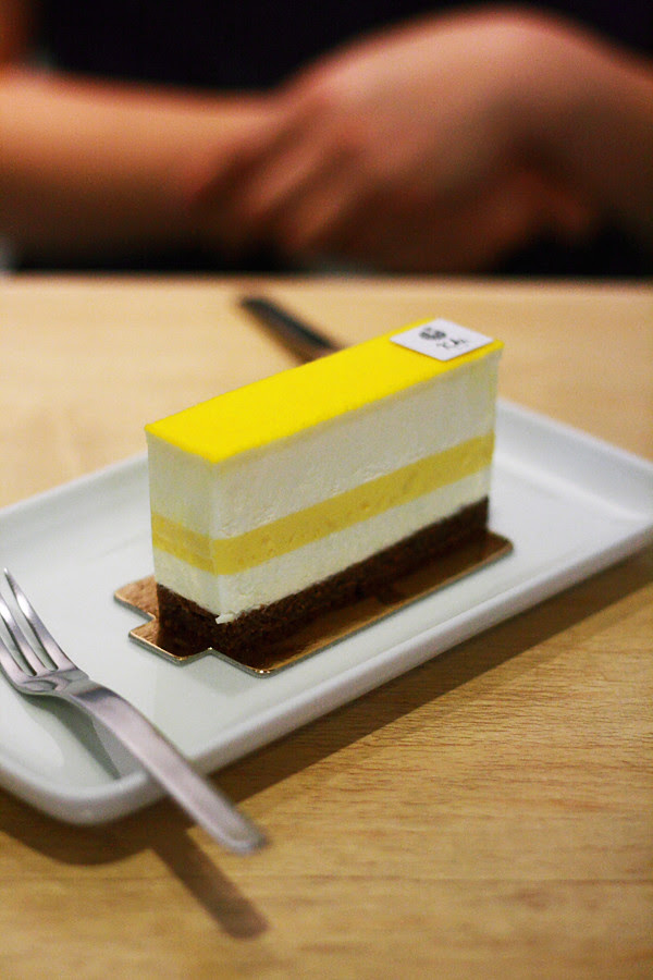 Chinatown Passionfruit White Chocolate Mousse Entremet