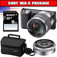 Sony NEX52LENSBDL 14.2 MP Digital SLR Camera