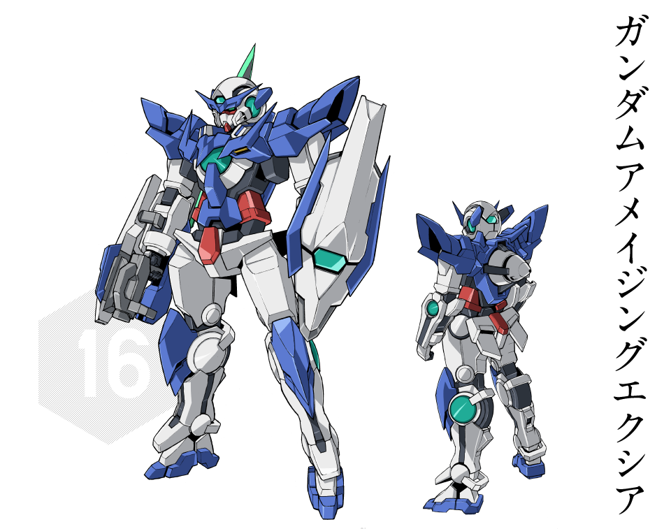 ガンダムアメイジングエクシア メカ ガンダムビルドファイターズ