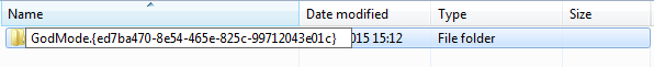 Ubah nama folder