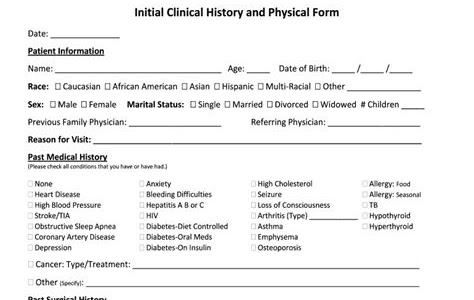Read gastroenterology history and physical template New Releases PDF