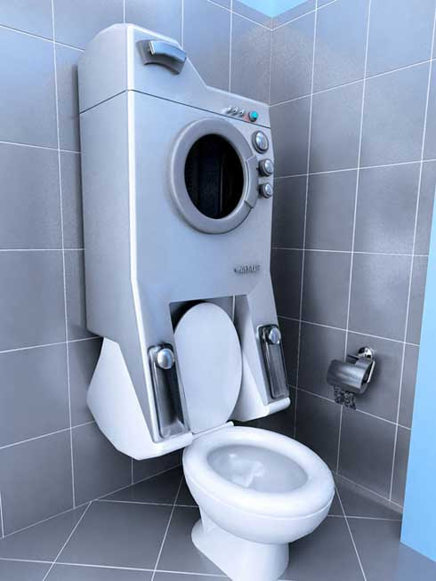  small bathrooms.