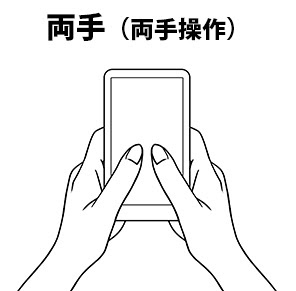 スマホの正しい持ち方が分からない 注意点も含めてご紹介します スマホケース専門店ミナショップ