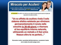 Miracolo Per Acufeni Tinnitus Miracle In