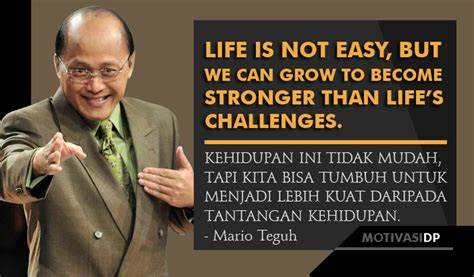 kata bijak bahasa inggris mario teguh  artinya dp bbm