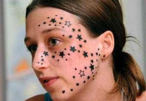 Star Tattoo Elbow