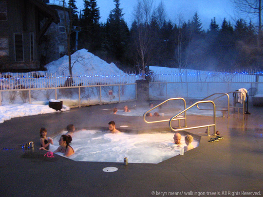 Hot Tubs, Toddlers and Snow Oh My! | walking on travels