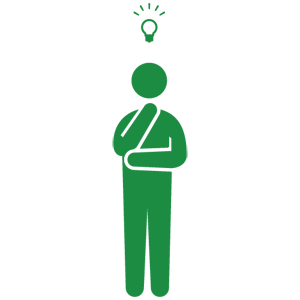 ひらめく人 Human Pictogram 2 0 無料 人物ピクトグラム素材 2 0