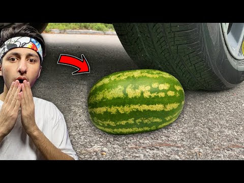 Crushing Crunchy & Soft Things By Car *Experiment*