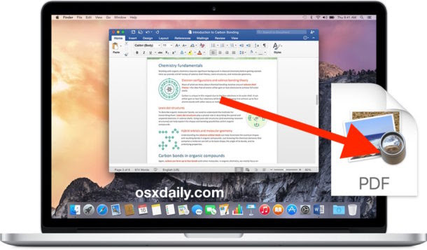 Macbook word