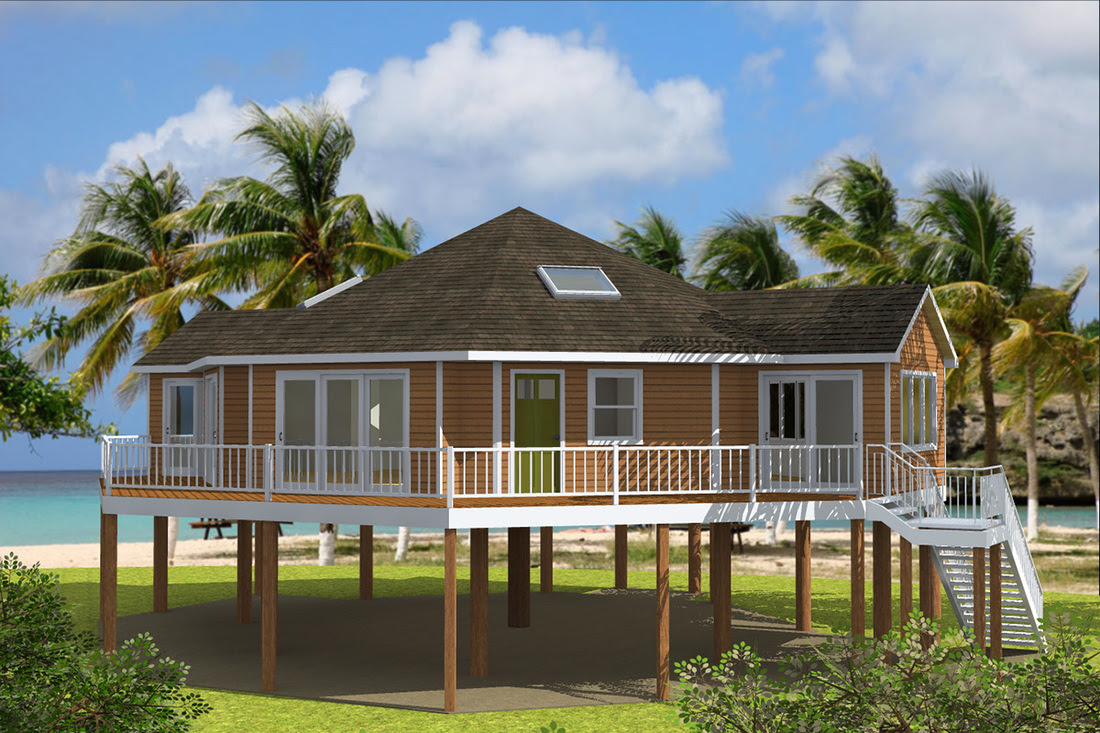 Beach Home Plans On Pilings Home And Aplliances